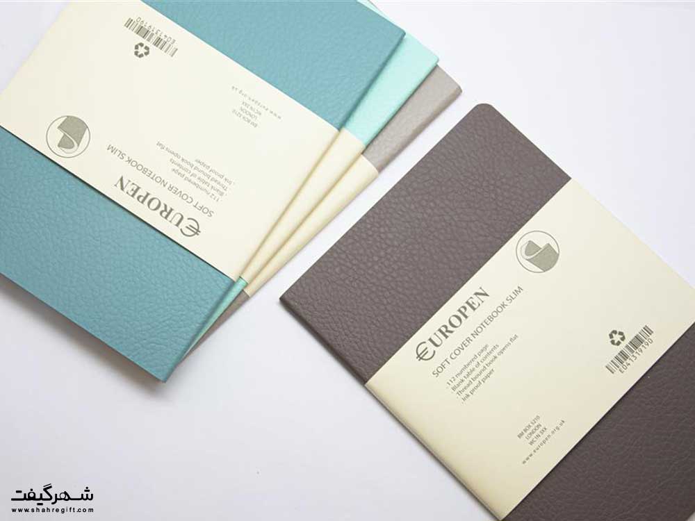 15 دفتریادداشت یوروپن مدل NOTEBOOK SOFTCOVER SLIM
