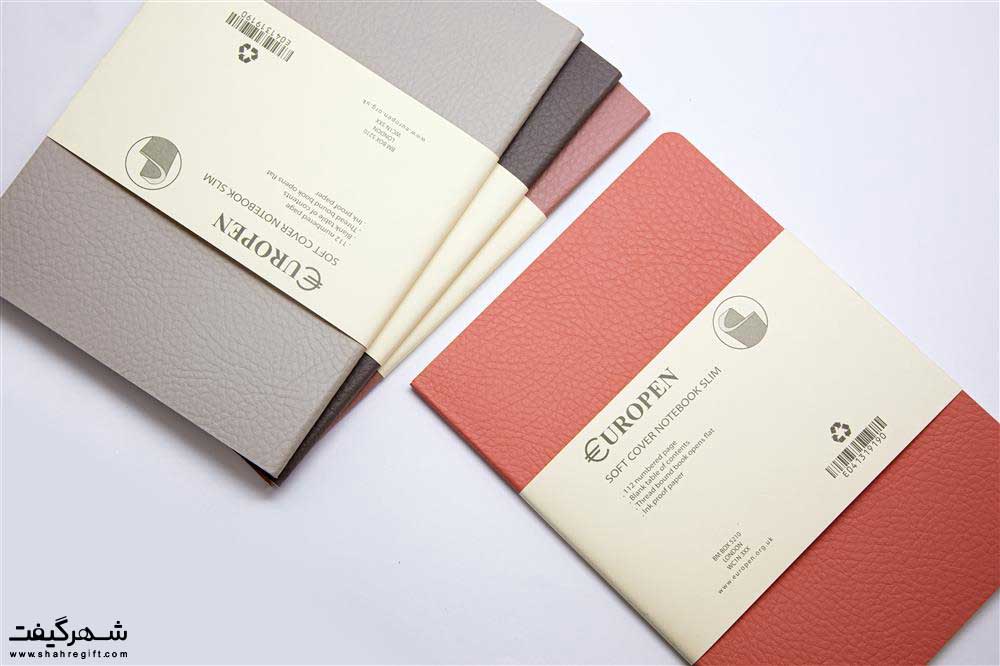 24 دفتریادداشت یوروپن مدل NOTEBOOK SOFTCOVER SLIM