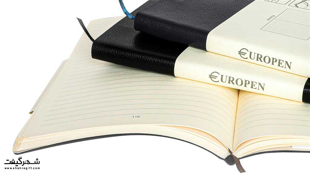 71 دفتریادداشت یوروپن مدل NOTEBOOK SOFTCOVER MEDIUM