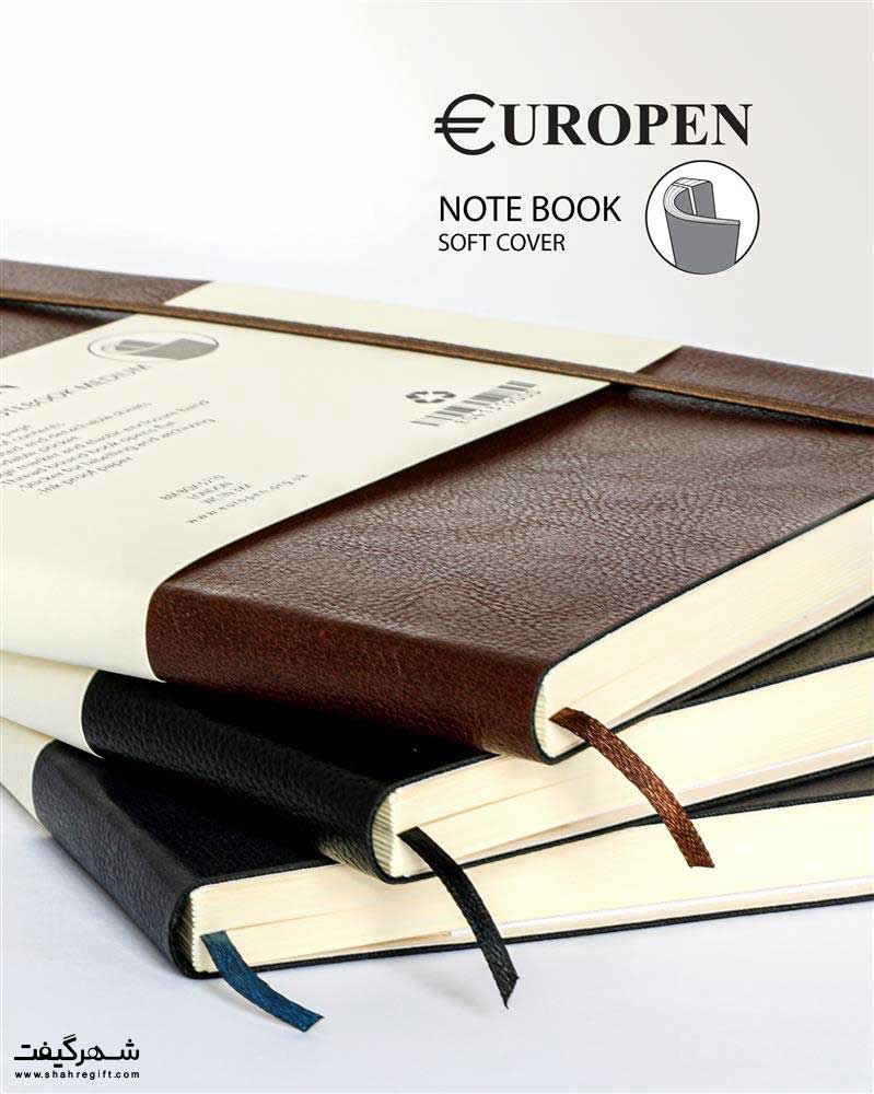 دفتریادداشت یوروپن مدل NOTEBOOK SOFTCOVER MEDIUM