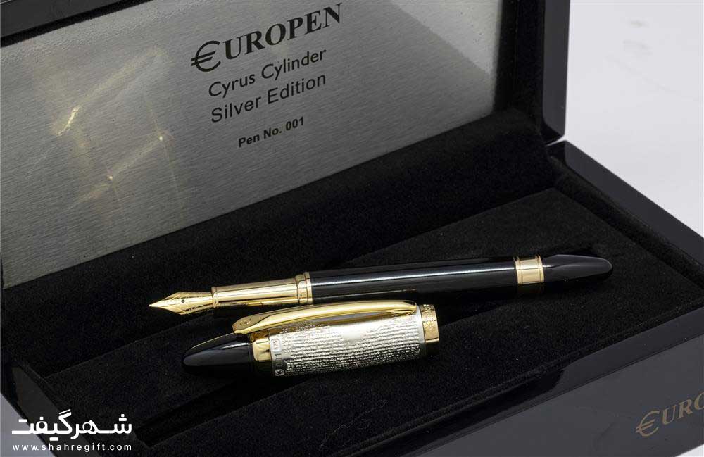 Cyrus-Cylinder-Silver-110 خودنویس تک