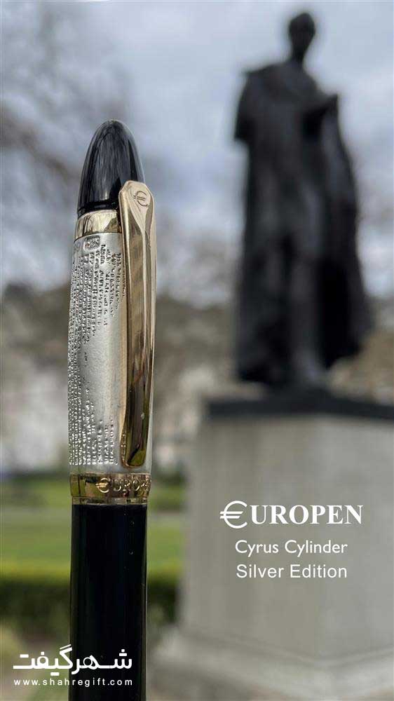 cyrus-cylinder-silver-edition-kh-1401-(21) خودنویس تک