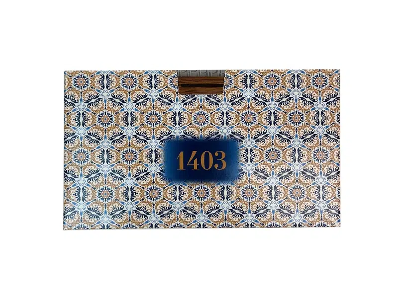 جعبه تقویم رومیزی چوبی 1403 یادداشت دار