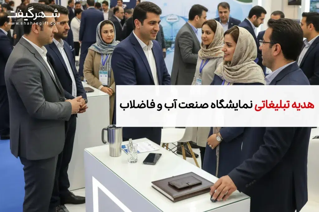 هدایای تبلیغاتی نمایشگاه بین المللی صنعت آب و تأسیسات آب و فاضلاب