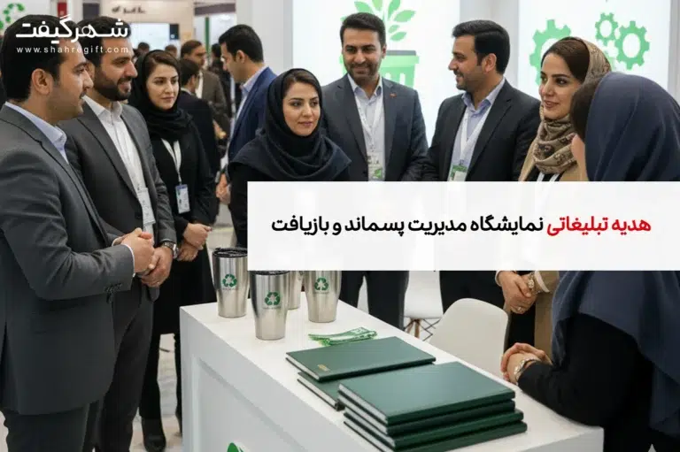 هدایای تبلیغاتی مخصوص نمایشگاه مدیریت پسماند و بازیافت