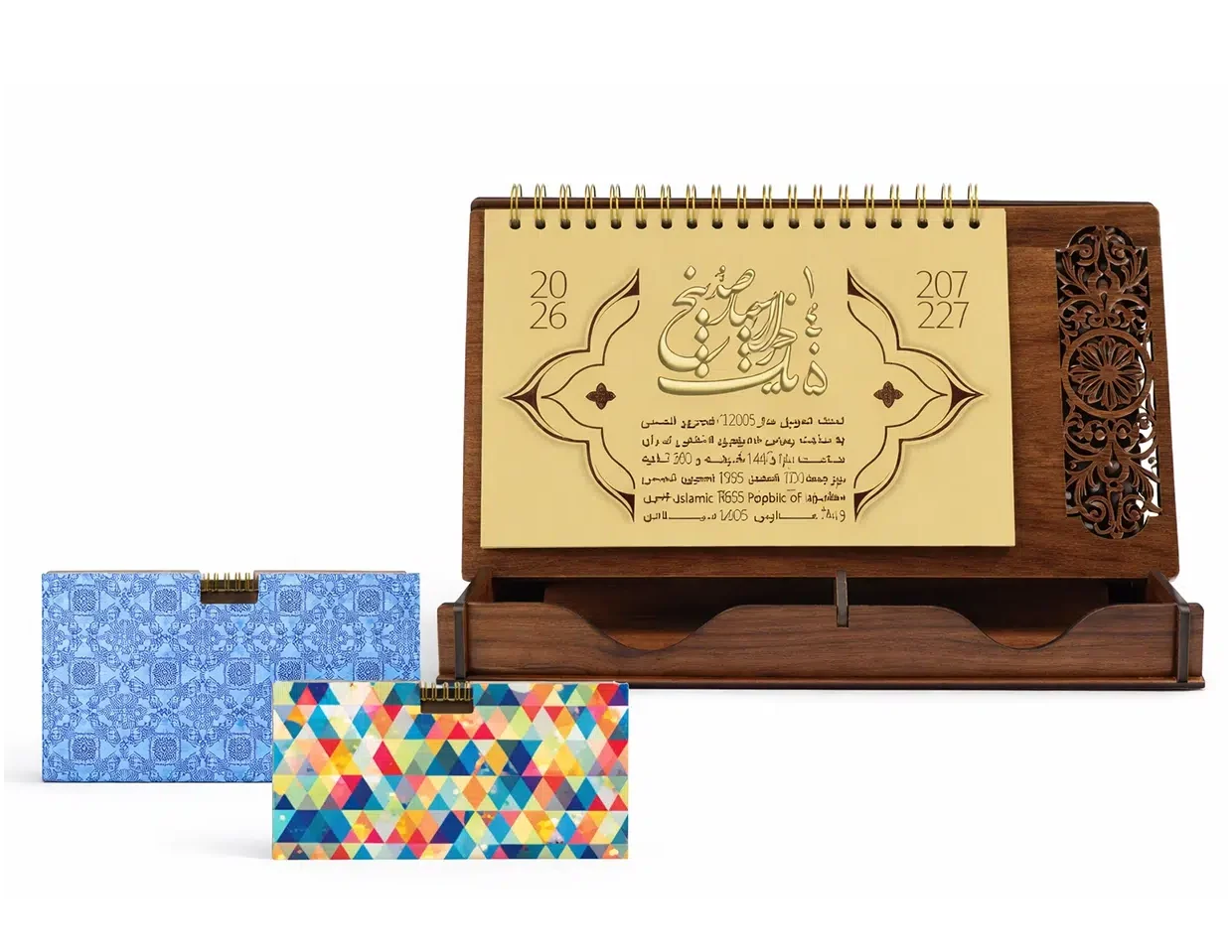 تقویم رومیزی دوقلوچوبی کد TA-SH79